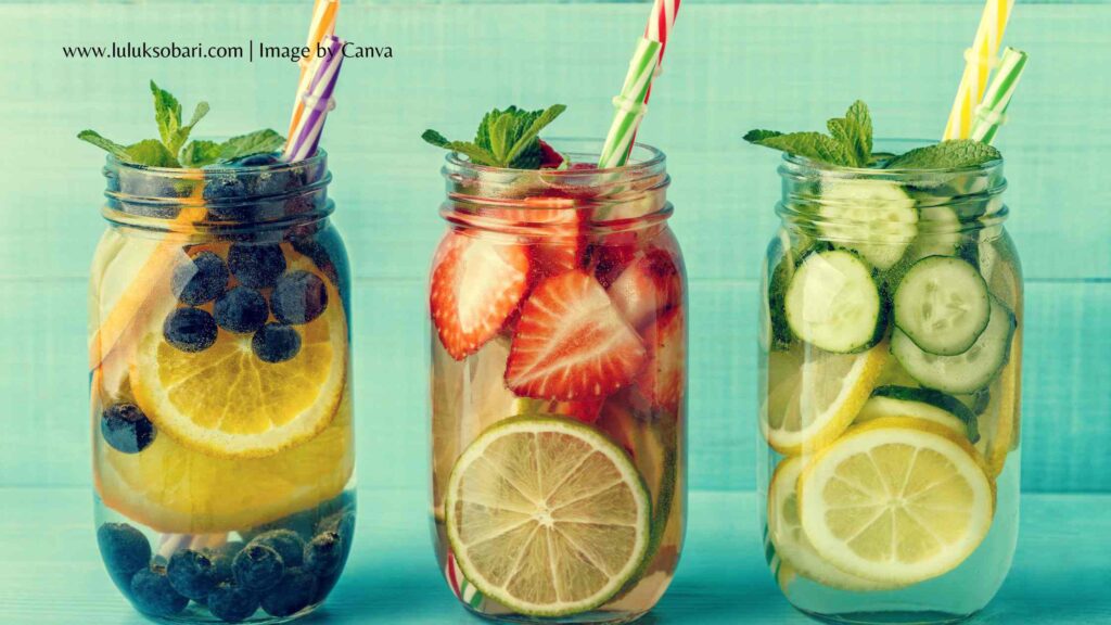 Infused water 2 bahan