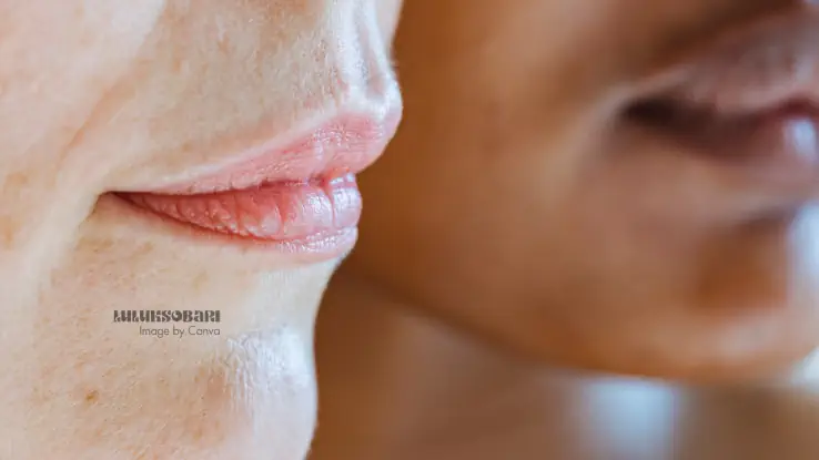 penyebab bibir hitam