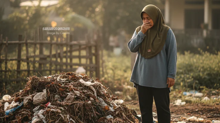 bahaya metana, lendir, dan ulat untuk kesehatan