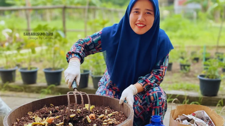 membuat kompos di rumah