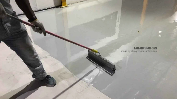 pelapisan epoxy lantai