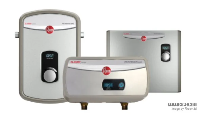 water heater tanpa tangki