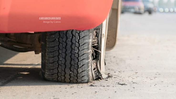 bahaya bocor halus pada ban mobil